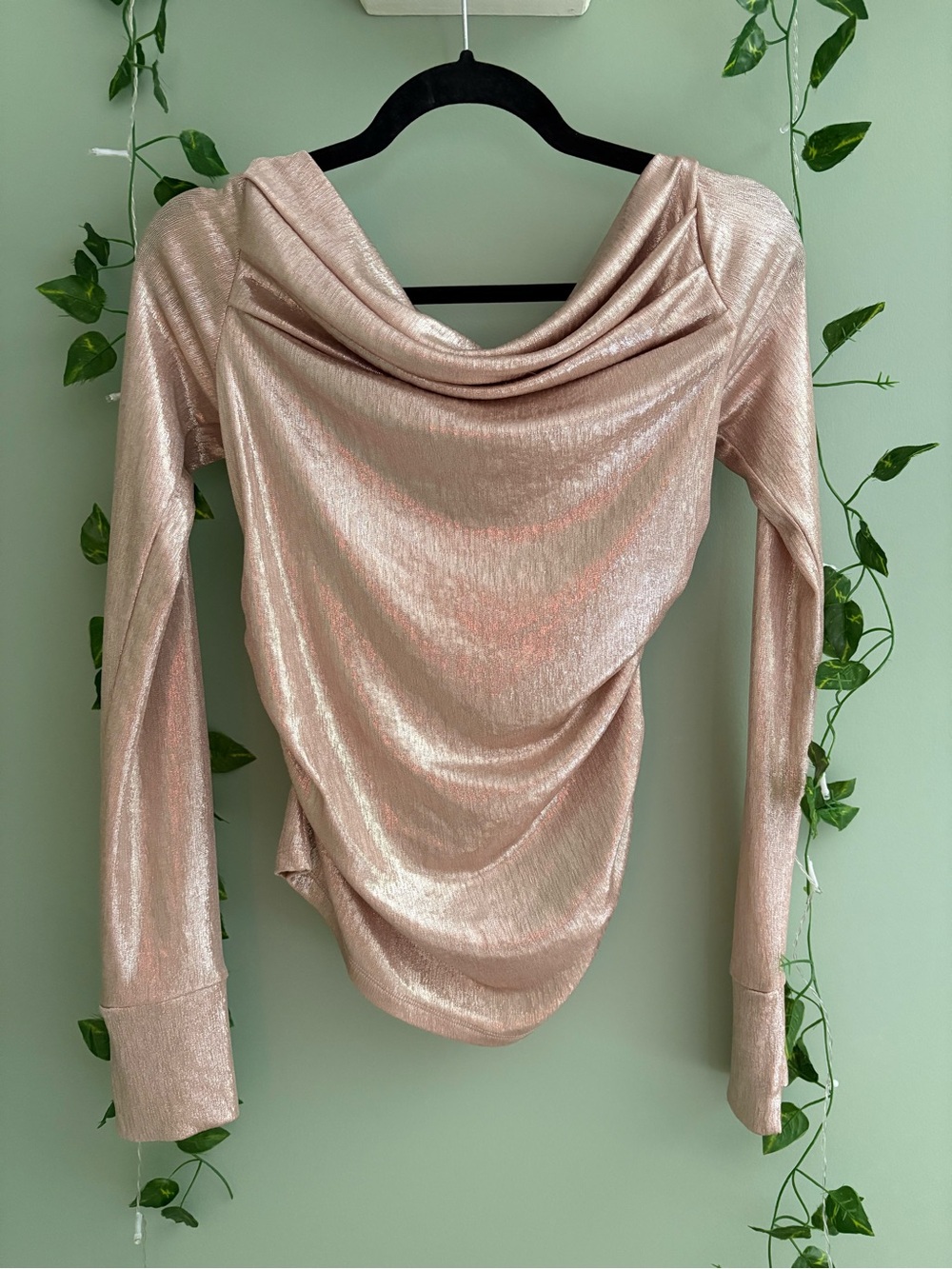 Marcella Cooper Metallic Top